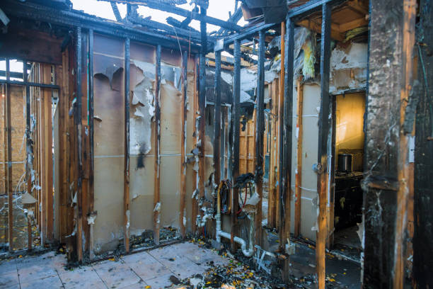 Professional Fire Damage Repair technician working in Fort Oglethorpe, GA